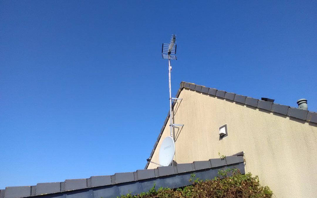 Montage d’antennes TV et satellite